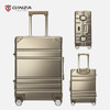 银座商务铝框行李箱万向轮铝镁合金旅行箱密码锁拉杆箱20寸 A-9128K 商品缩略图3