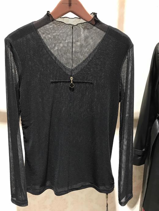 【伯妮斯茵】知性优雅修身蕾丝T恤--《因汉而生--哥特》6T6113 商品图2