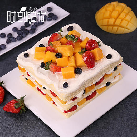 芒莓之恋裸蛋糕 | 时刻陪你 商品图0