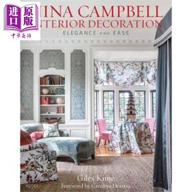 【中商原版】妮娜坎贝尔室内装饰：优雅与安逸 英文原版 Nina Campbell Interior Decoration