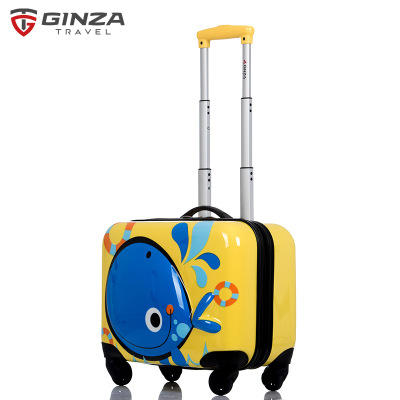 银座3D可爱儿童行李箱18寸迷你拉杆箱万向轮男女孩旅行箱 L-1505-1 商品图1