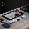 【旅行茶具】吉橙陶瓷旅行茶具便携包户外车载茶壶杯快客杯一壶四杯茶海套装 商品缩略图1