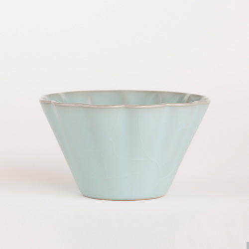 「茶器」徐瑞鸿 汝窑 莲式小斗笠 商品图0