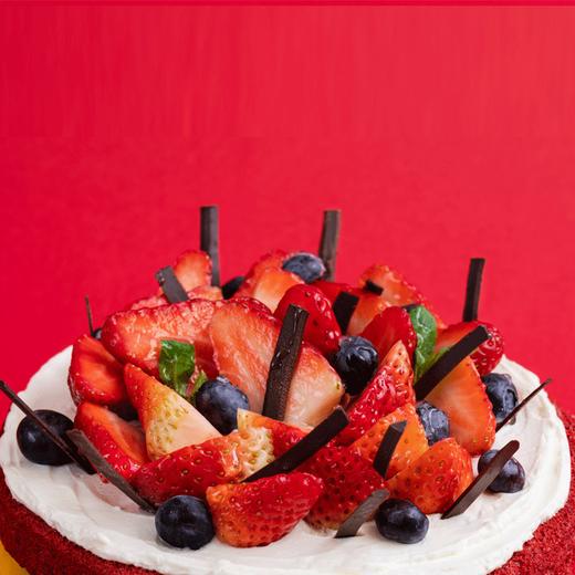 草莓红丝绒，可选1/2/3磅（广州) 商品图2