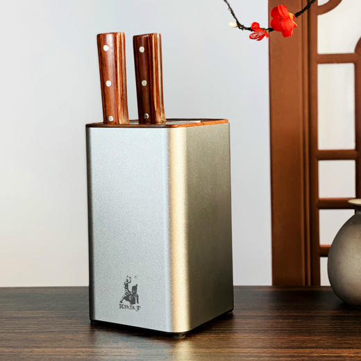 【拿铁铁器 | 手工锻打中华家刀】和系列 H2 · 六六大顺刀具六件套 （初级款） 商品图2