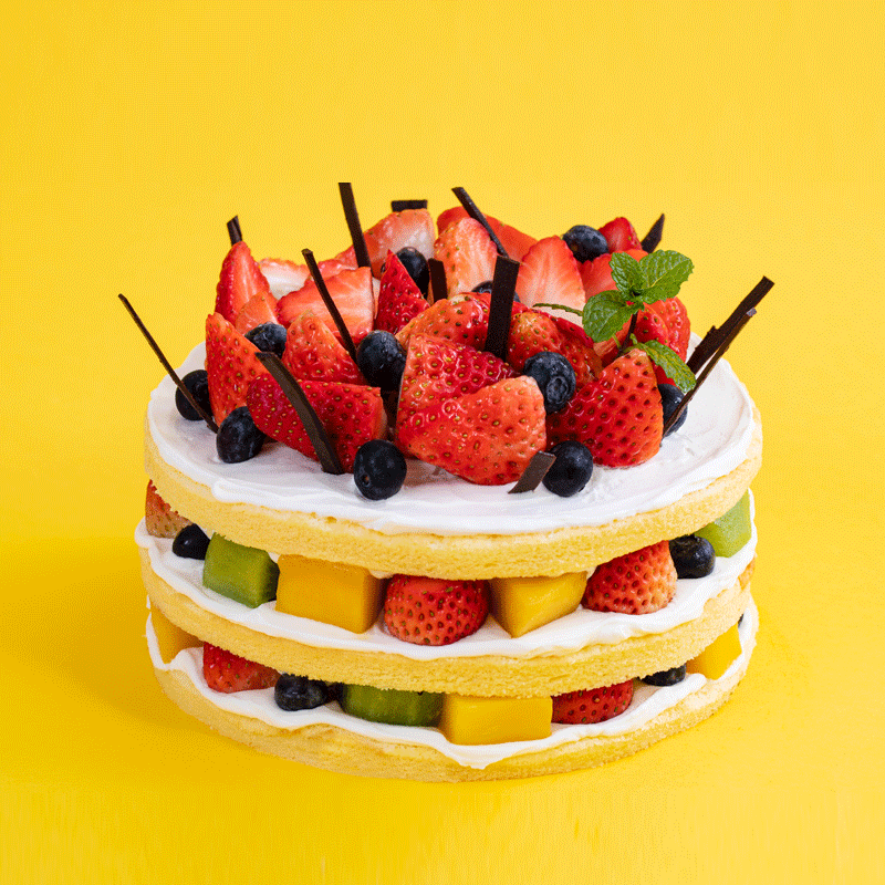 【活动已结束，下啦可看到最新活动】四季鲜果、抹茶鲜果裸蛋糕二选一（广州/深圳即可配送）
