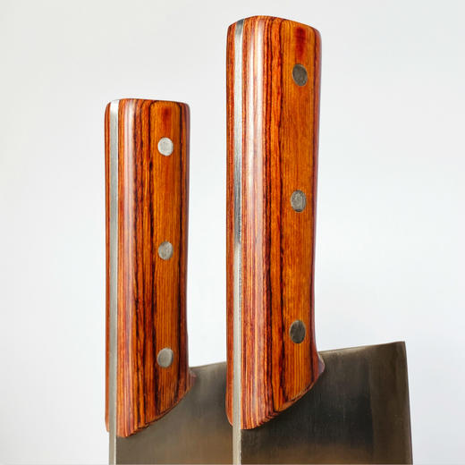 【拿铁铁器 | 手工锻打中华家刀】和系列 H2 · 六六大顺刀具六件套 （初级款） 商品图3