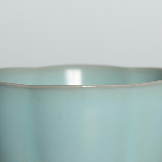 「茶器」徐瑞鸿 汝窑 六瓣荷口杯 商品图3