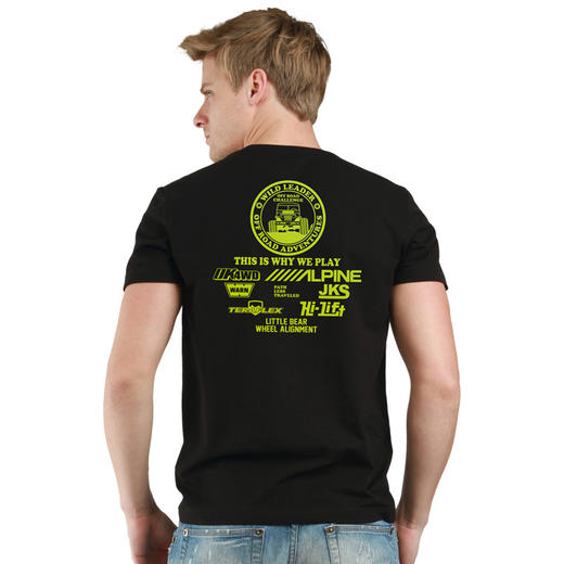 个性越野装配系列印花图案潮流短袖T恤简约休闲体恤 商品图0