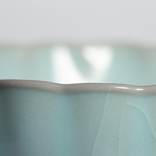 「茶器」 徐瑞鸿 汝窑 十六莲瓣杯 商品图1