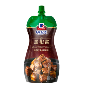 味好美黑胡椒酱230g