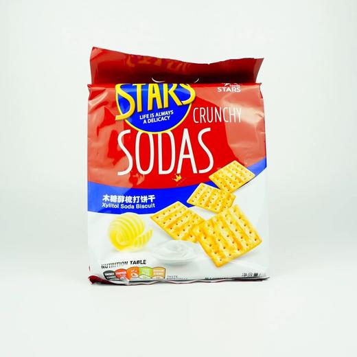 众星（红色）木糖醇梳打饼干4897046715830 1*12 商品图1