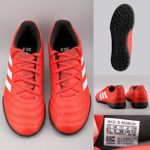 adidas阿迪达斯COPA20.3TF碎钉足球鞋青少年EF1922 商品图3