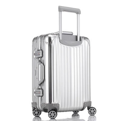 银座全铝镁合金时尚铝框拉杆箱商务金属旅行箱登机行李箱AL-0015 商品图5