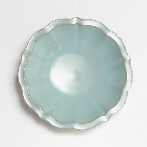 「茶器」徐瑞鸿 汝窑 菱纹碟 商品图2