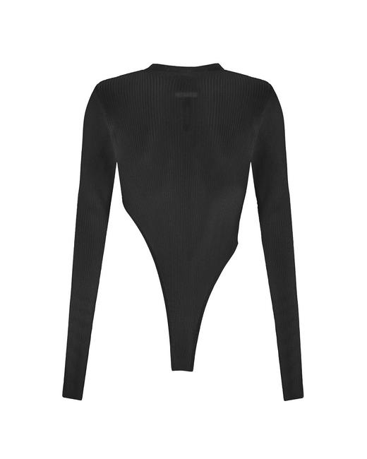 Bevza  黑色珠光针织打底衫 商品图6