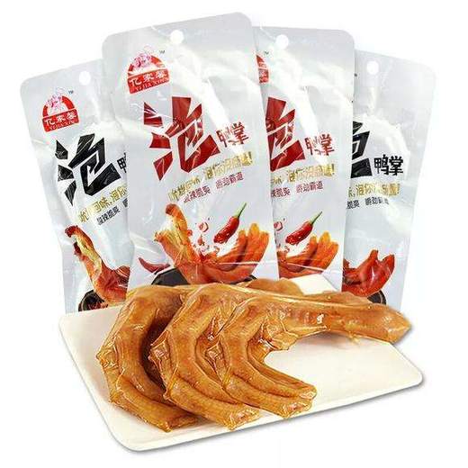 {社区}亿家馨 香辣味泡鸭掌 56g*1