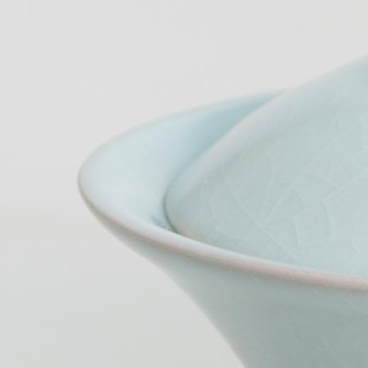 「茶器」徐瑞鸿 汝窑 斗笠盖盏 商品图3