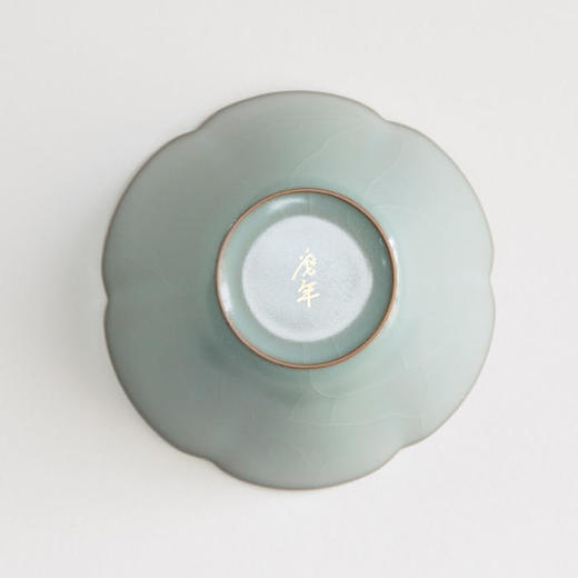 「茶器」徐瑞鸿 汝窑 莲式小斗笠 商品图1