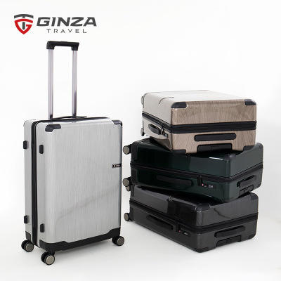 银座商务登机箱男20寸行李箱女24寸万向轮旅行箱A-9358L 商品图8