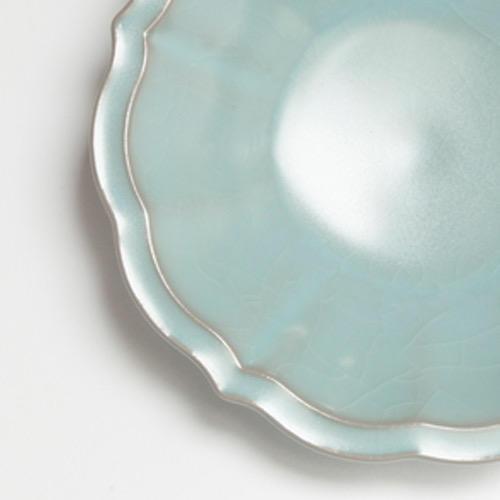 「茶器」徐瑞鸿 汝窑 菱纹碟 商品图3