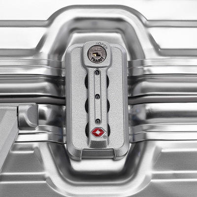 银座全铝镁合金时尚铝框拉杆箱商务金属旅行箱登机行李箱AL-0015 商品图6