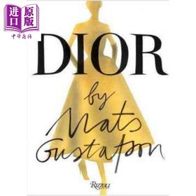 预售 【中商原版】时尚插画师马兹·古斯塔夫森笔下的迪奥 英文原版 Dior by Mats Gustafson