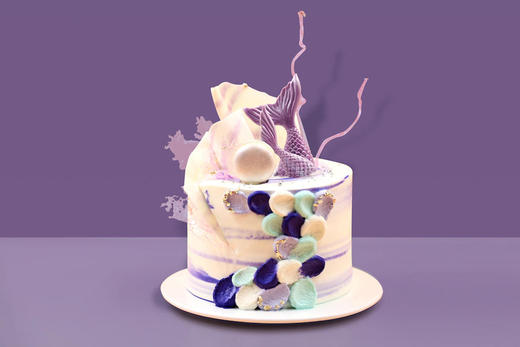 双鱼座限定 · 甜梦亚特兰蒂斯 | 美艺甜 - 考拉订蛋糕