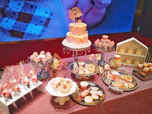 【甜久荟-欧洲公主】马卡龙色系甜蜜粉色 宝宝百日宴周岁宴 手工现做 不添加防腐剂稳定剂 精选纯天然食材 低糖健康 商品图3