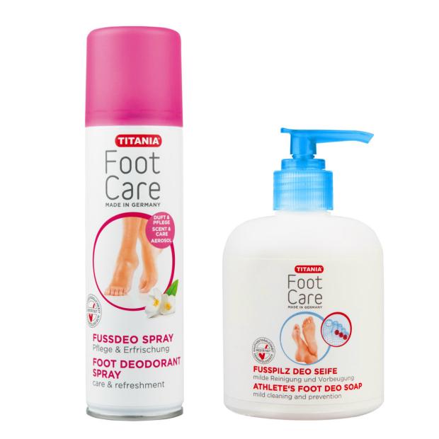 COSTCO专卖德国进口 嫡丹旎娅 泰雅 足部护理套装 Titania Footcare Set *1JPY带授权招加盟代理