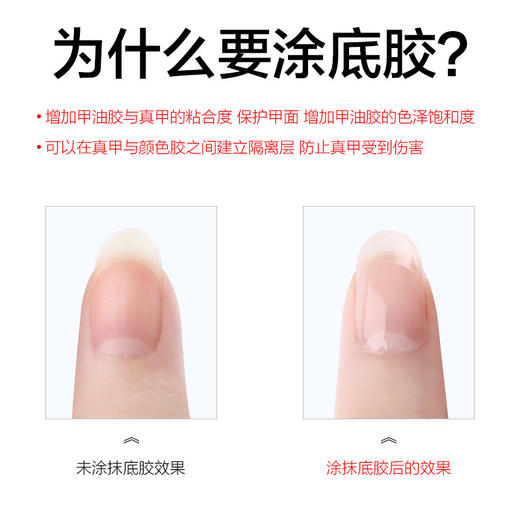 魅思（索芙娜）彩虹胶底胶6瓶套装 即日起发绿色包装 产品不变 商品图5