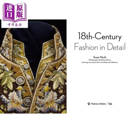 【中商原版】18世纪的时尚细节 英文原版 18th-Century Fashion in Detail 商品图4