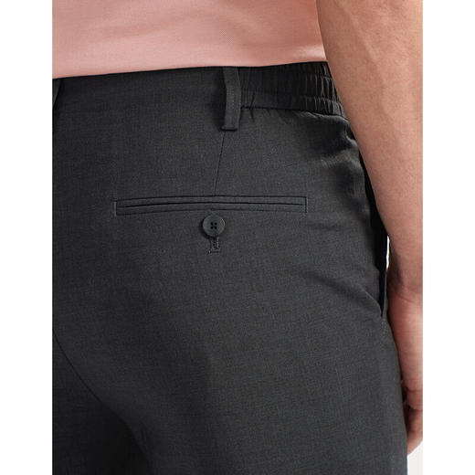 【特价】柒牌男装商务西裤夏季新品时尚修身夏季薄款清凉九分裤男	118H72070 商品图2