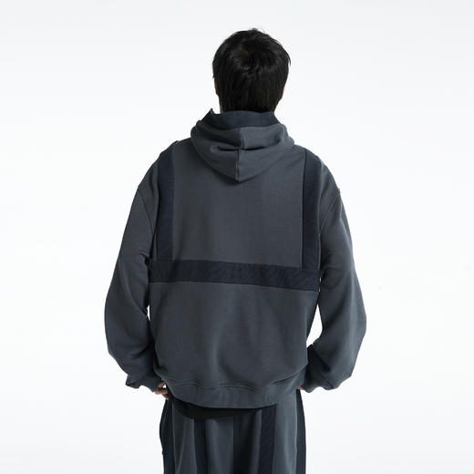 FMACM 针织面料罗纹拼接连帽卫衣 FM19AW3A-WY1923 商品图4