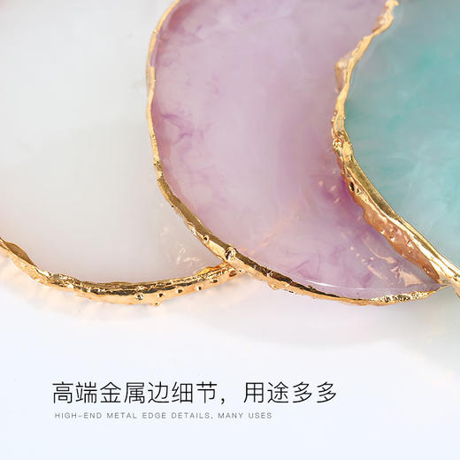 NAVI 树脂玛瑙片彩绘调色盘美甲成品展示板3色可选 商品图1