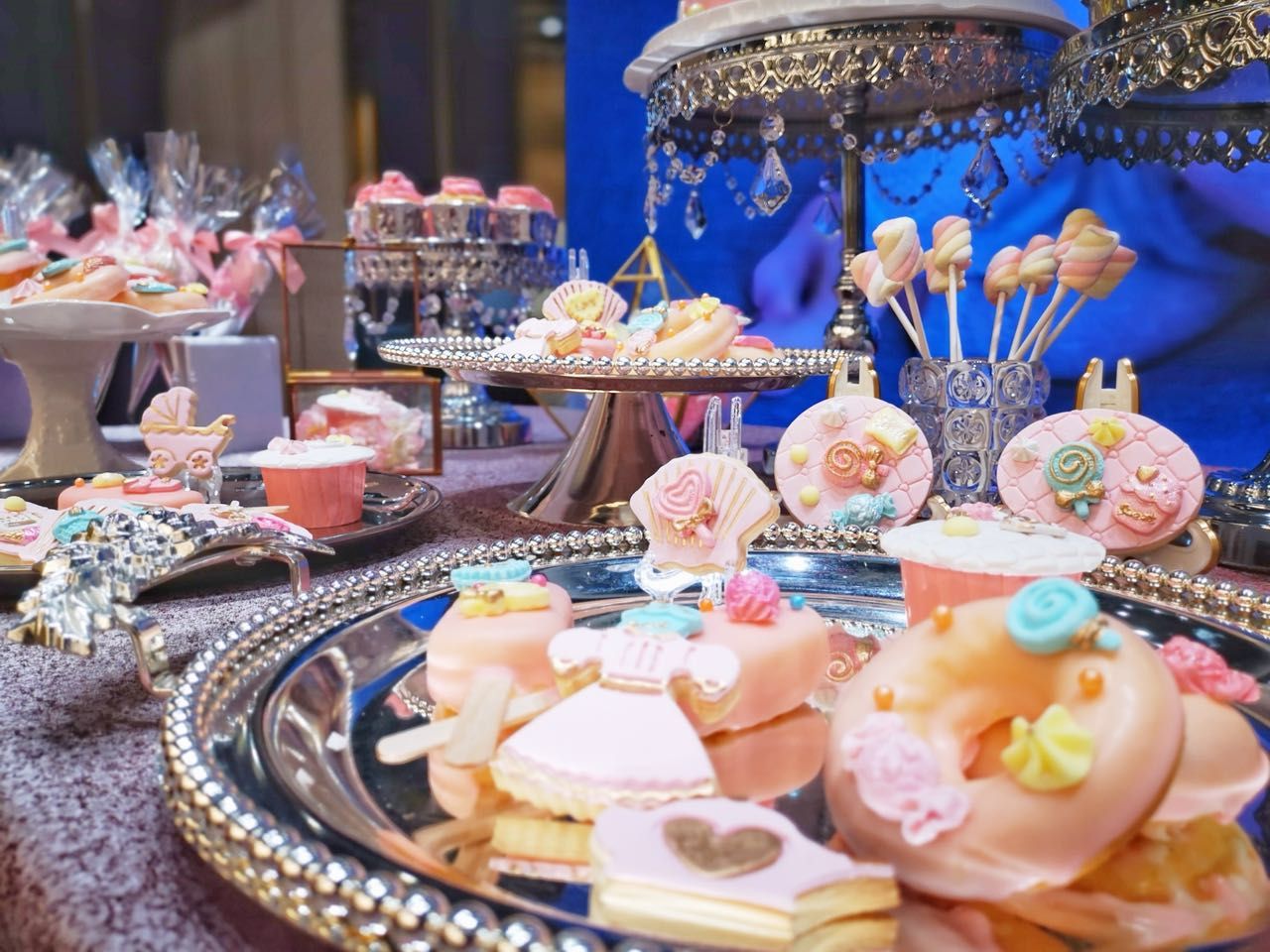 【甜久荟-欧洲公主】马卡龙色系甜蜜粉色 宝宝百日宴周岁宴 手工现做 不添加防腐剂稳定剂 精选纯天然食材 低糖健康