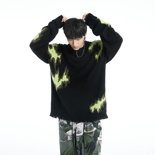 FMACM 提花马海毛毛衣 FM19AW3A-ZZS1911 商品图0