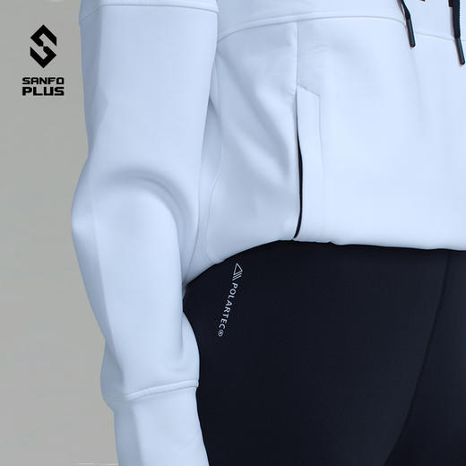 SANFO PLUS SJC-19073 流星连帽卫衣 男女同款帽衫 商品图4