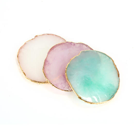 NAVI 树脂玛瑙片彩绘调色盘美甲成品展示板3色可选 商品图0