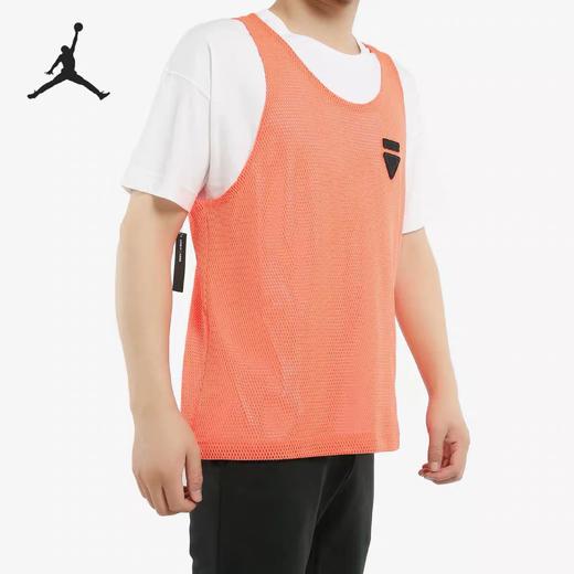 Nike/耐克官方正品JORDAN男子篮球训练圆领假两件短袖 CD9711-100 商品图1