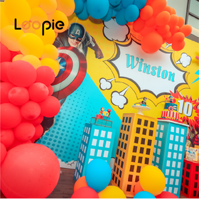 SUPER HERO正义英雄联盟主题布置