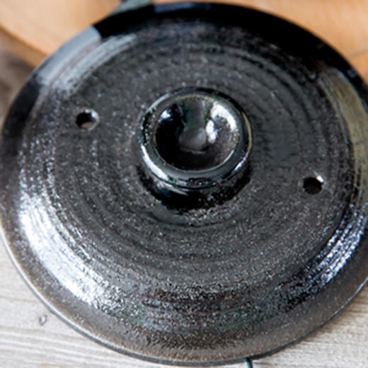 日本进口万古烧黑十草煮饭锅 商品图4