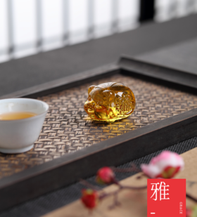 琉璃黄猪茶宠