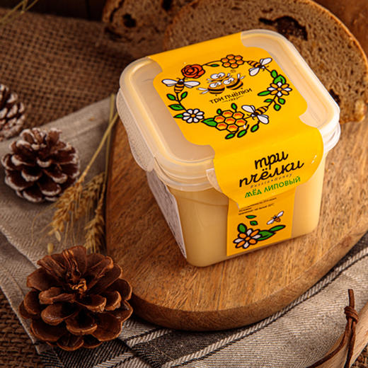  俄罗斯进口  特里普乔卡方盒椴树蜜（新）600g 商品图1