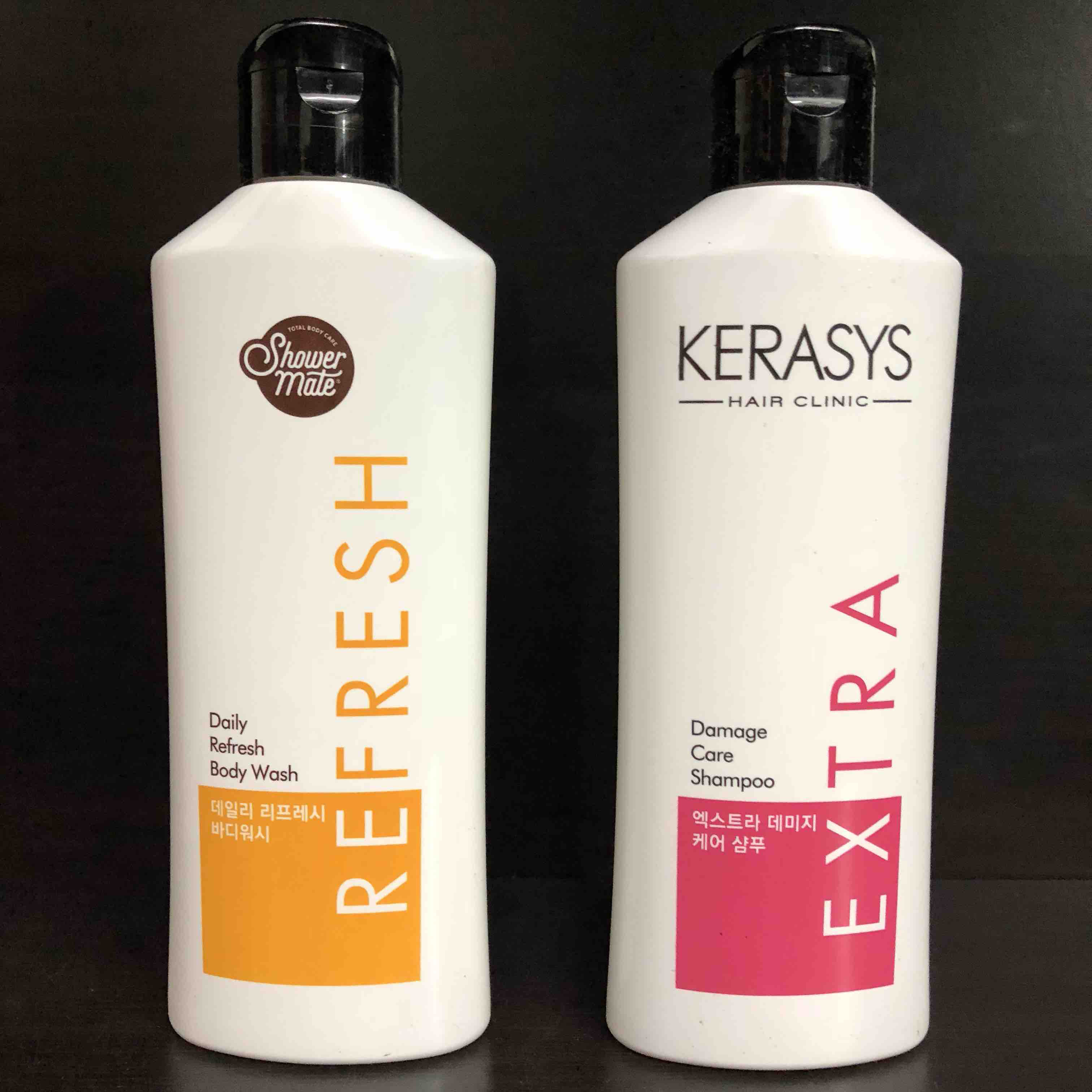 爱敬ks香水洗发水180ml沐浴露180ml