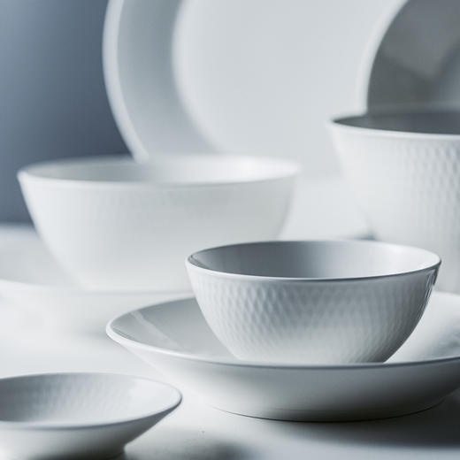 好韵系列陶瓷 饭碗盘 散件 商品图3
