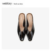 westory春季新品休闲拖鞋皮面女51341 商品缩略图2