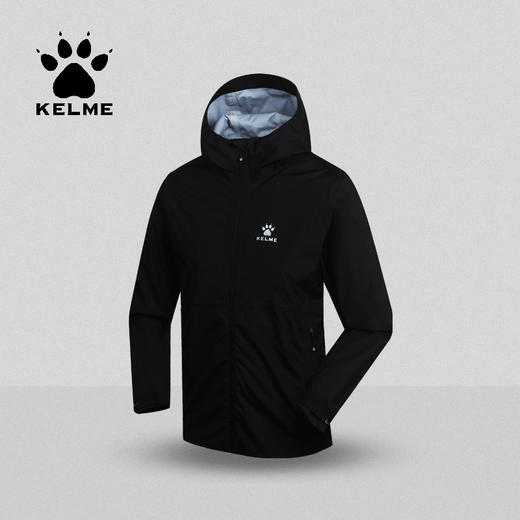 卡尔美男士运动防风外套健身休闲茄克户外连帽夹克风衣 商品图0