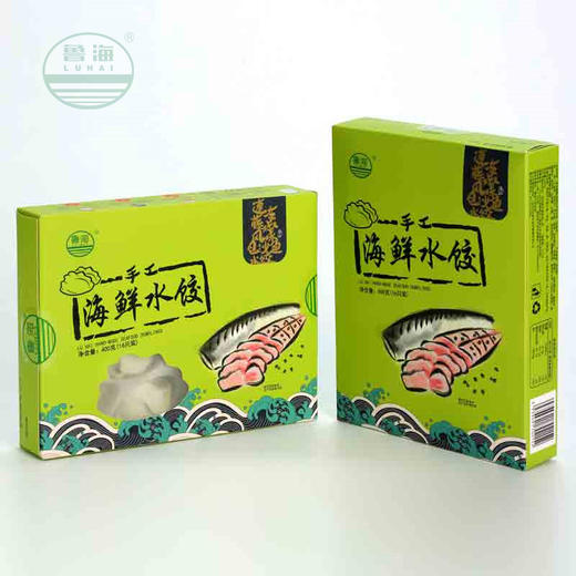 鲁海 藤椒巴沙鱼水饺 400g 16只装 商品图1