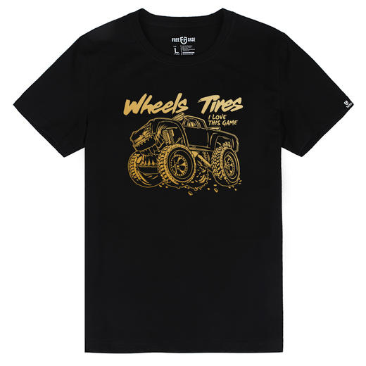 喜欢越野的游戏硬派个性卡通效果春夏短袖圆领T恤休闲户外体恤 商品图4